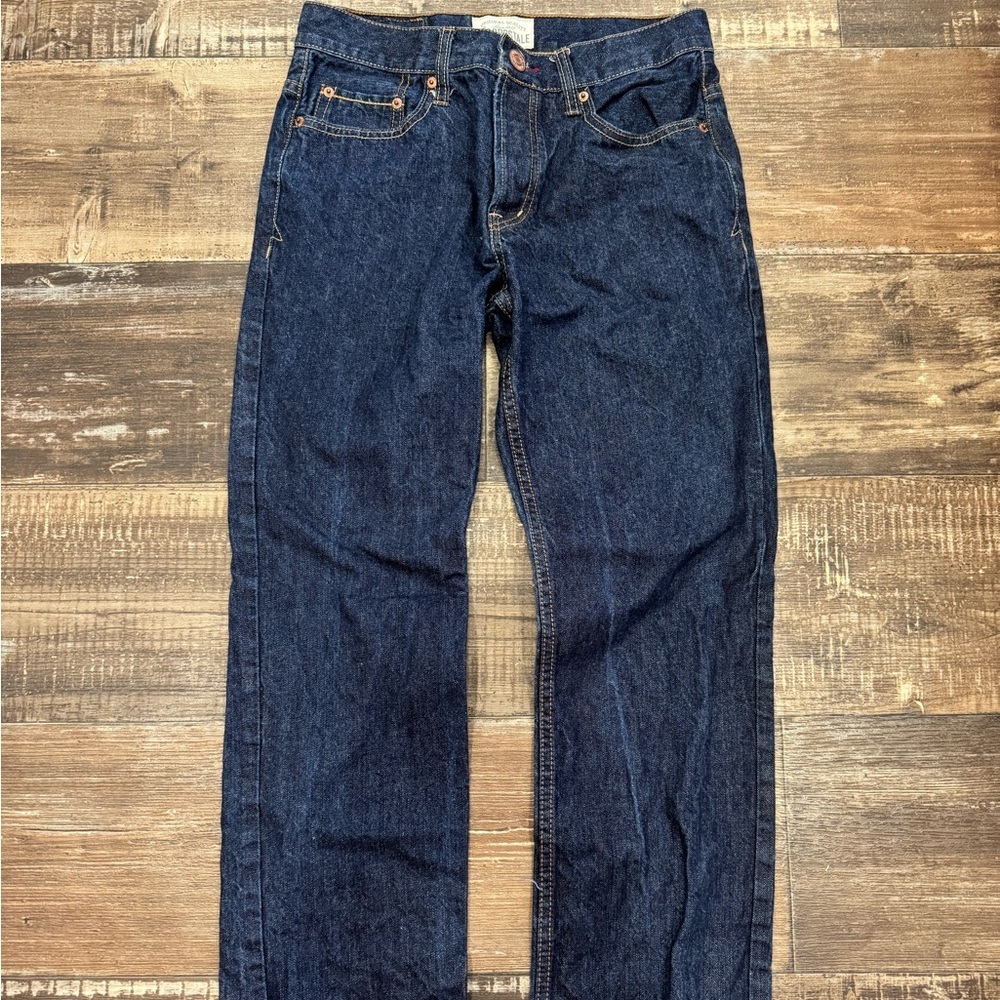 Aeropostale Men’s Dark Blue Straight Jeans